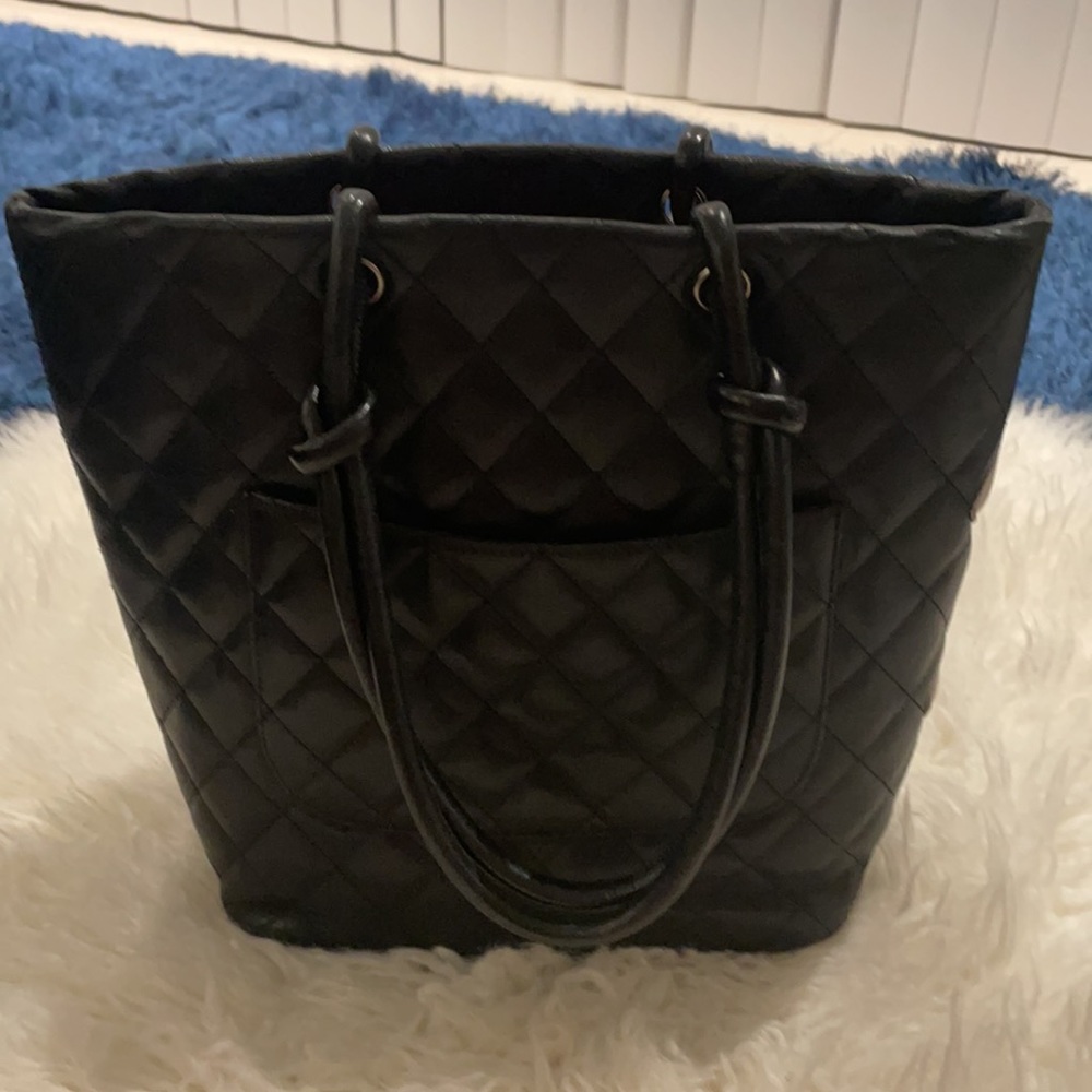 Chanel Carbon Tote - Picture 5 of 14